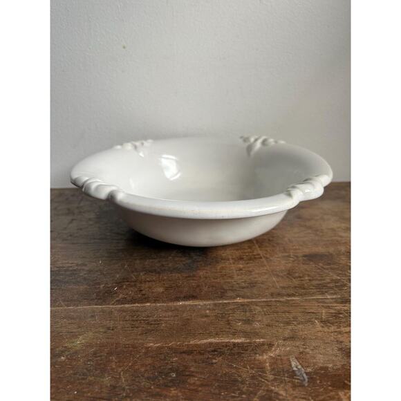 Vintage Royal Haeger Potteries 10" White Serving Bowl #3055 | Serving Dish - Picture 1 of 4